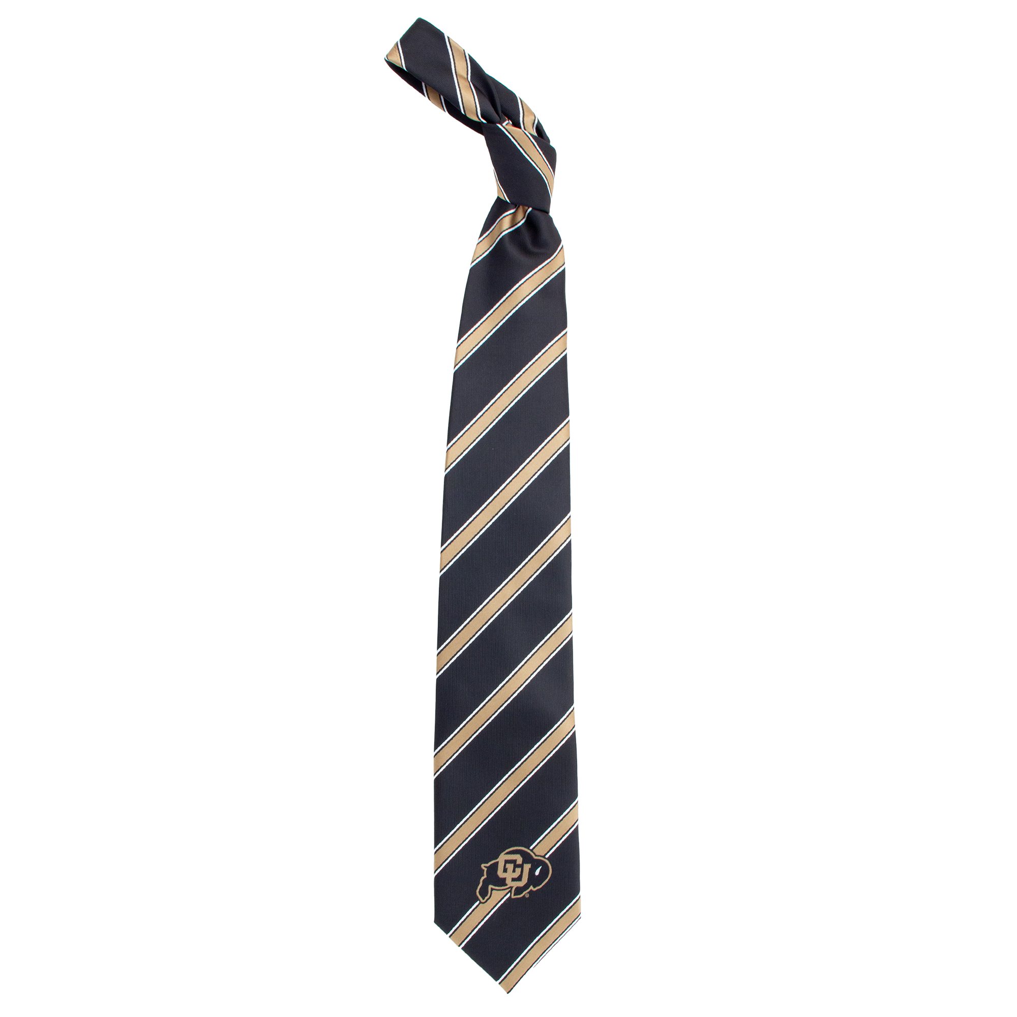 Colorado Buffaloes Woven Striped Tie