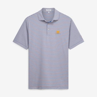 Men's Peter Millar  Blue Presidents Cup Team USA Owens Performance Jersey Polo
