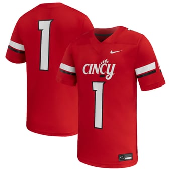 Men's Nike  Red Cincinnati Bearcats  Replica Football Jersey