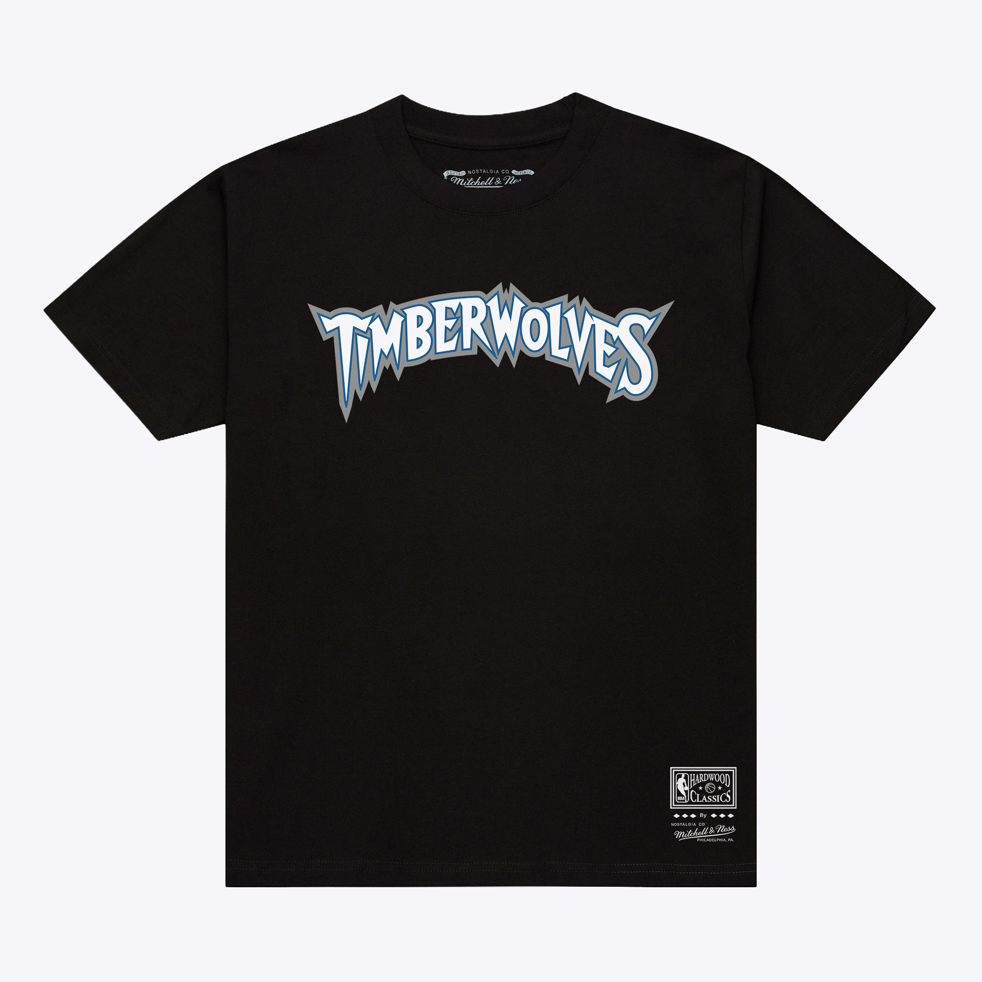 Women's Mitchell & Ness  Black Minnesota Timberwolves Classic T-Shirt