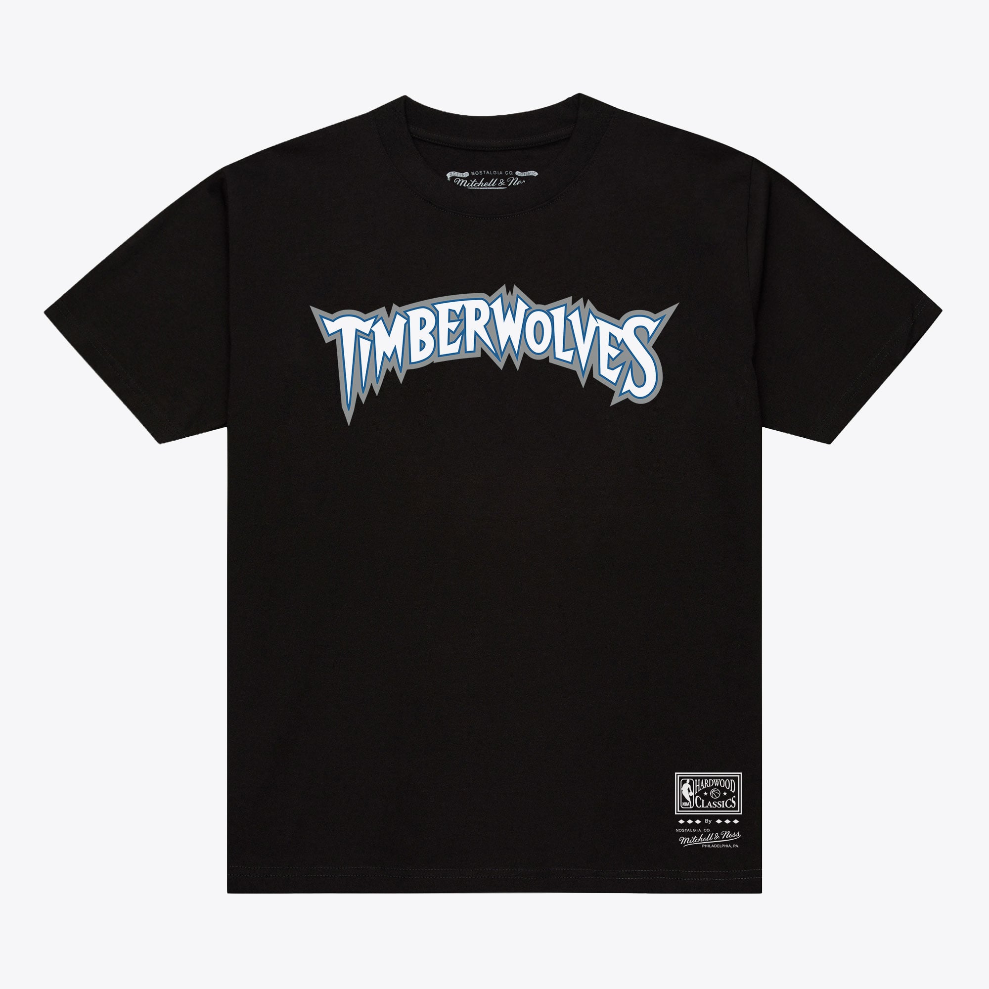 Women's Mitchell & Ness  Black Minnesota Timberwolves Classic T-Shirt