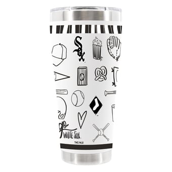 The Memory Company Chicago White Sox 30oz Stainless Steel Sketchpad Tumbler