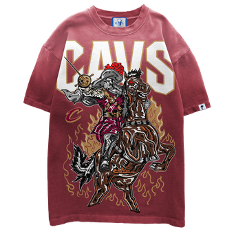 Men's Warren Lotas Wine Cleveland Cavaliers The Cavalier T-Shirt