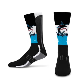 Youth Starter Miami Marlins Phenom Neo Streak Socks