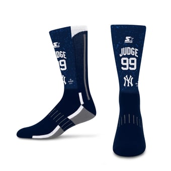 Youth Starter Aaron Judge Navy New York Yankees Jersey Arch Crew Socks