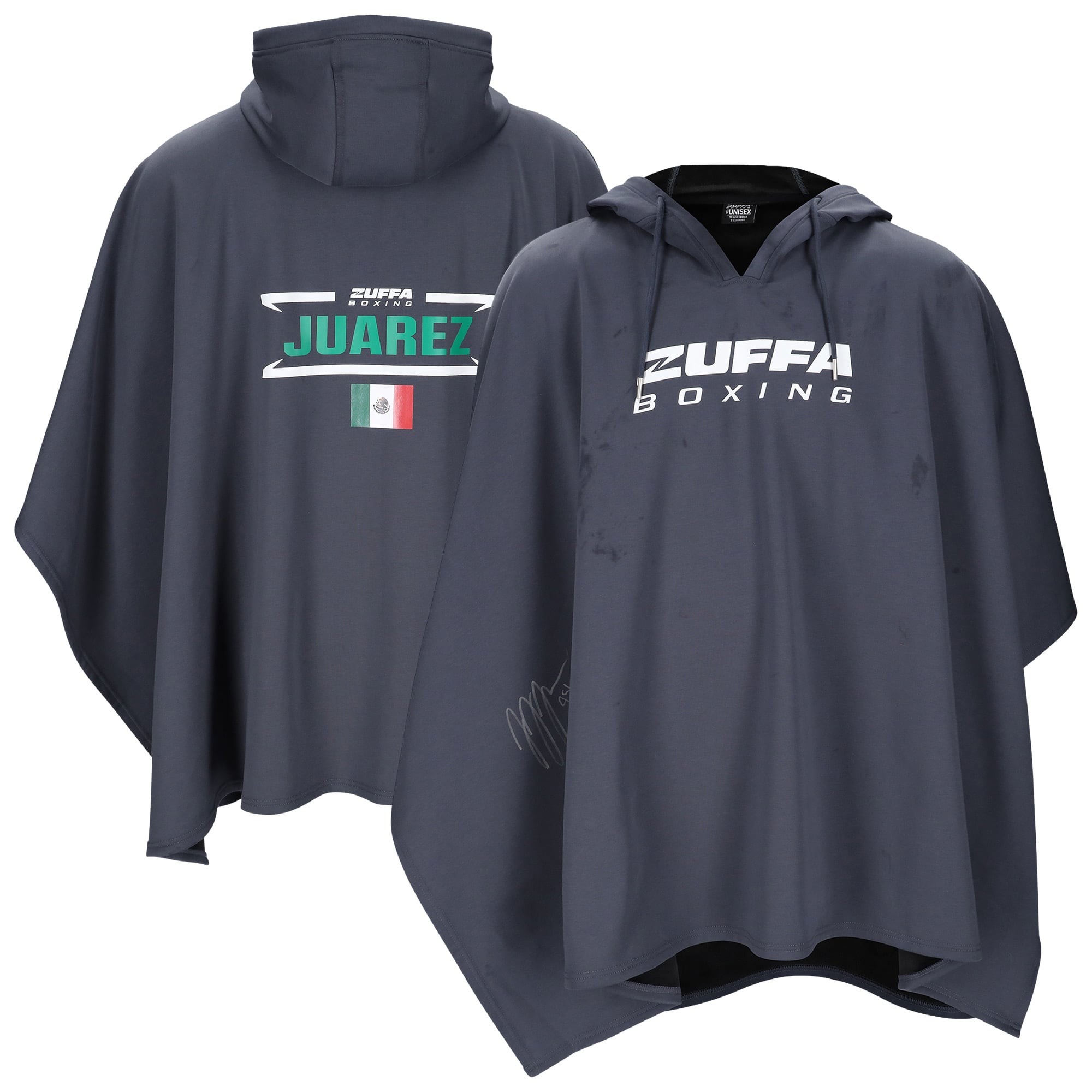 Joshua Juarez Zuffa Boxing 04 Autographed Event-Worn Walkout Hoodie