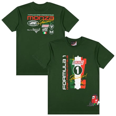 Formula 1 X Disney Monza 2026 Cars Pitty T-Shirt - Racing Green - Unisex