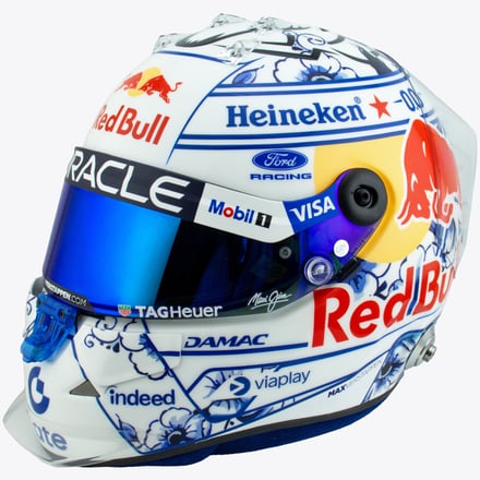 Max Verstappen Red Bull Racing 2026 Dutch GP Helmet – 1:2 Model