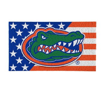 Florida Gators 16" x 28" Stars & Stripes Patriotic Turf Mat