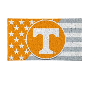 Tennessee Volunteers 16" x 28" Stars & Stripes Patriotic Turf Mat