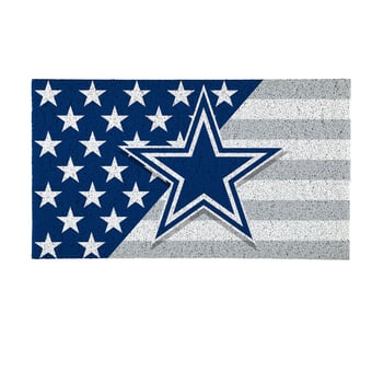 Dallas Cowboys 16" x 28" Stars & Stripes Patriotic Turf Mat