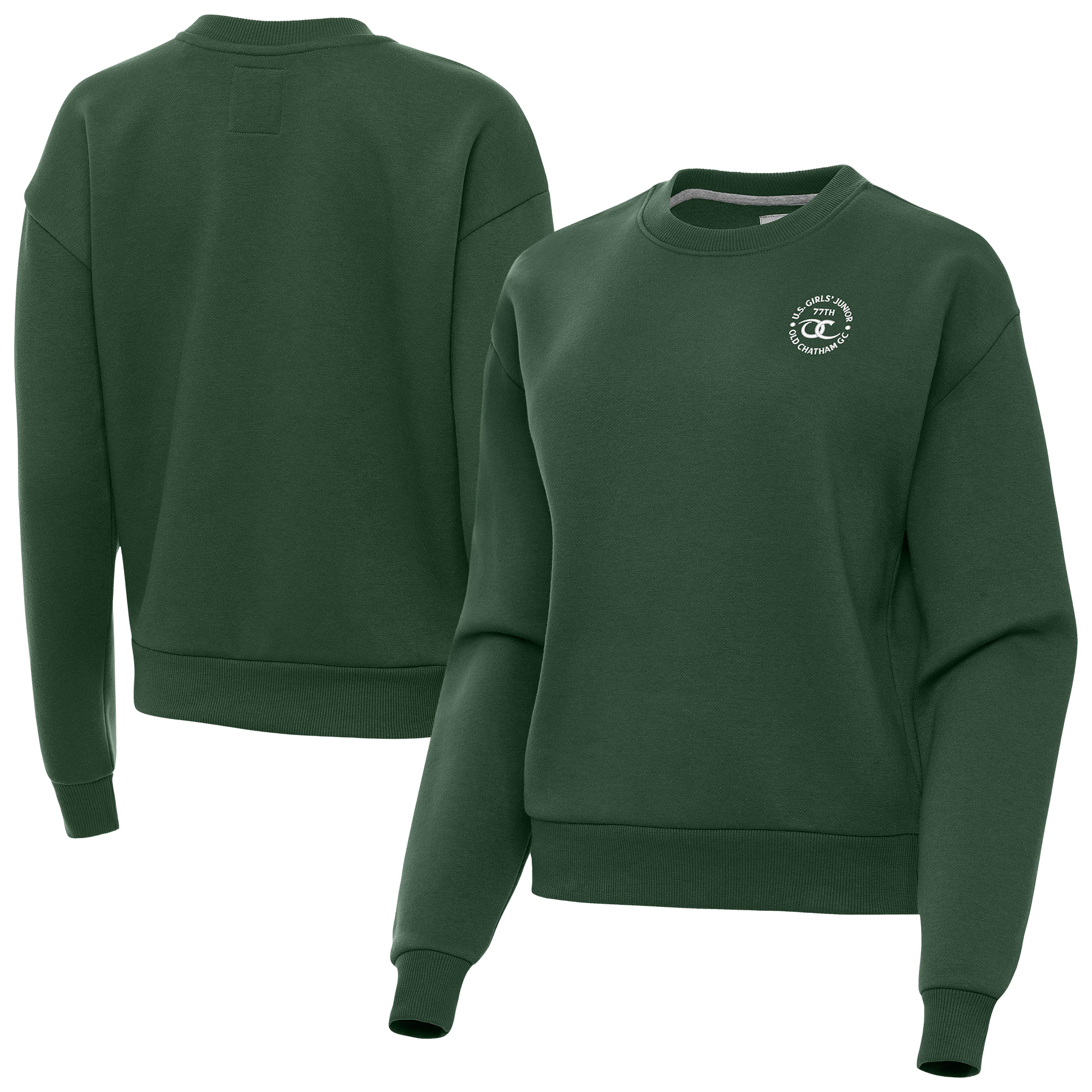 Women’s 2026 U.S. Girls’ Junior Antigua Hunter Green Victory Sweatshirt