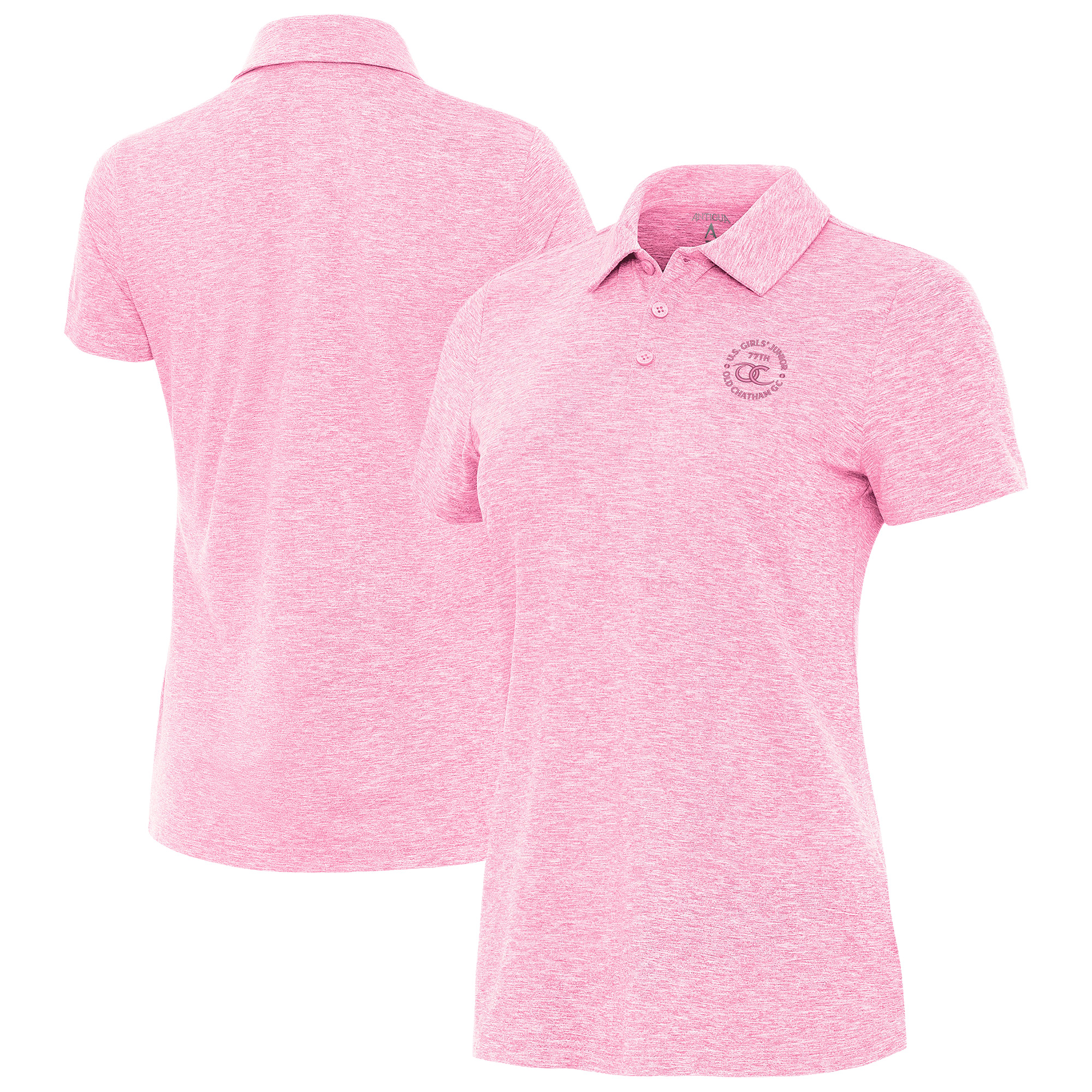 Women’s 2026 U.S. Girls’ Junior Antigua Pink Matter Polo Women’s 2026 U.S. Girls’ Junior Antigua Pink Matter Polo