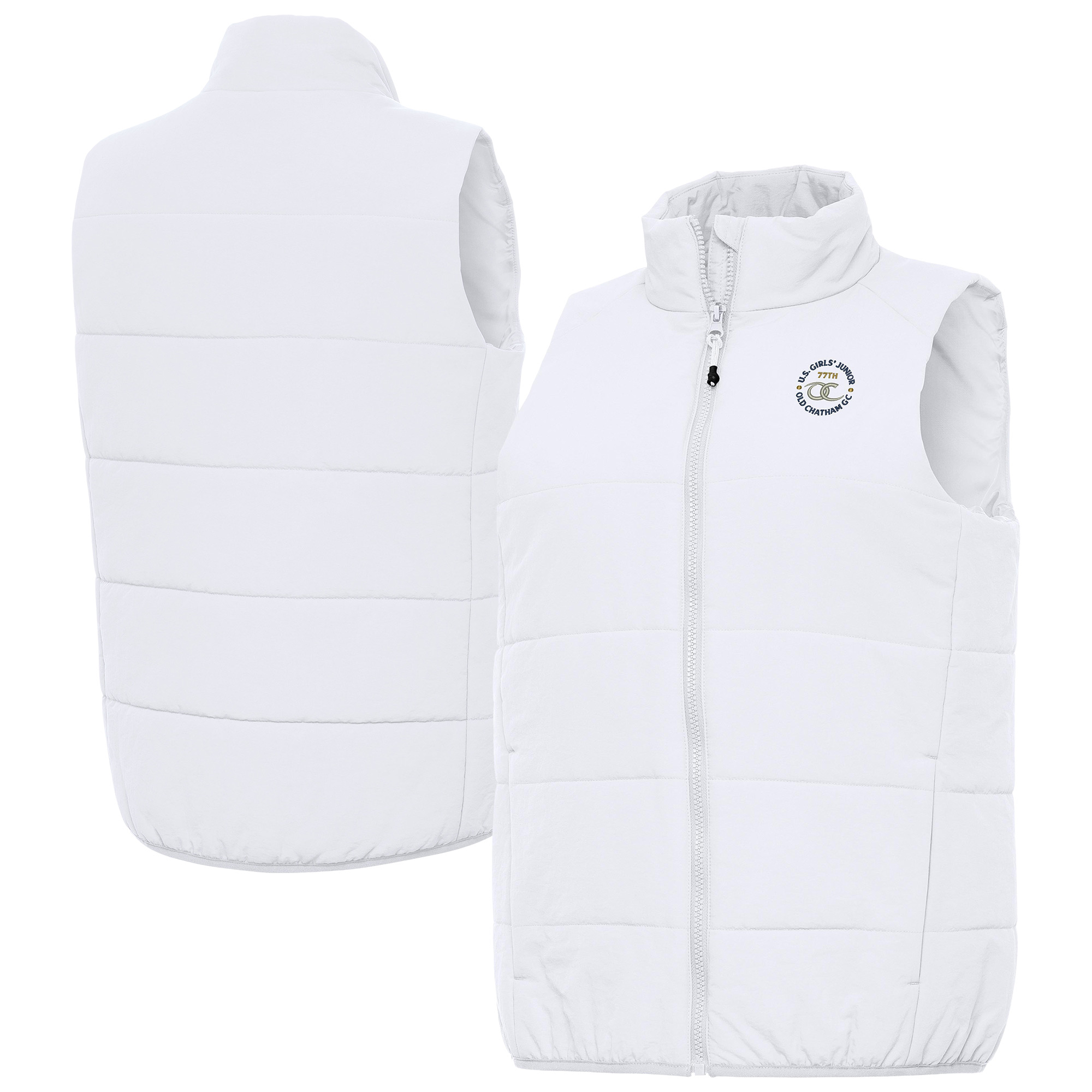 Women’s 2026 U.S. Girls’ Junior Antigua White Experience Full-Zip Vest