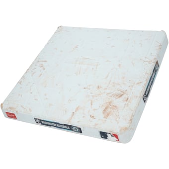 Washington Nationals Game-Used Third Base vs. San Francisco Giants on April 18, 2026 - Innings 1-3