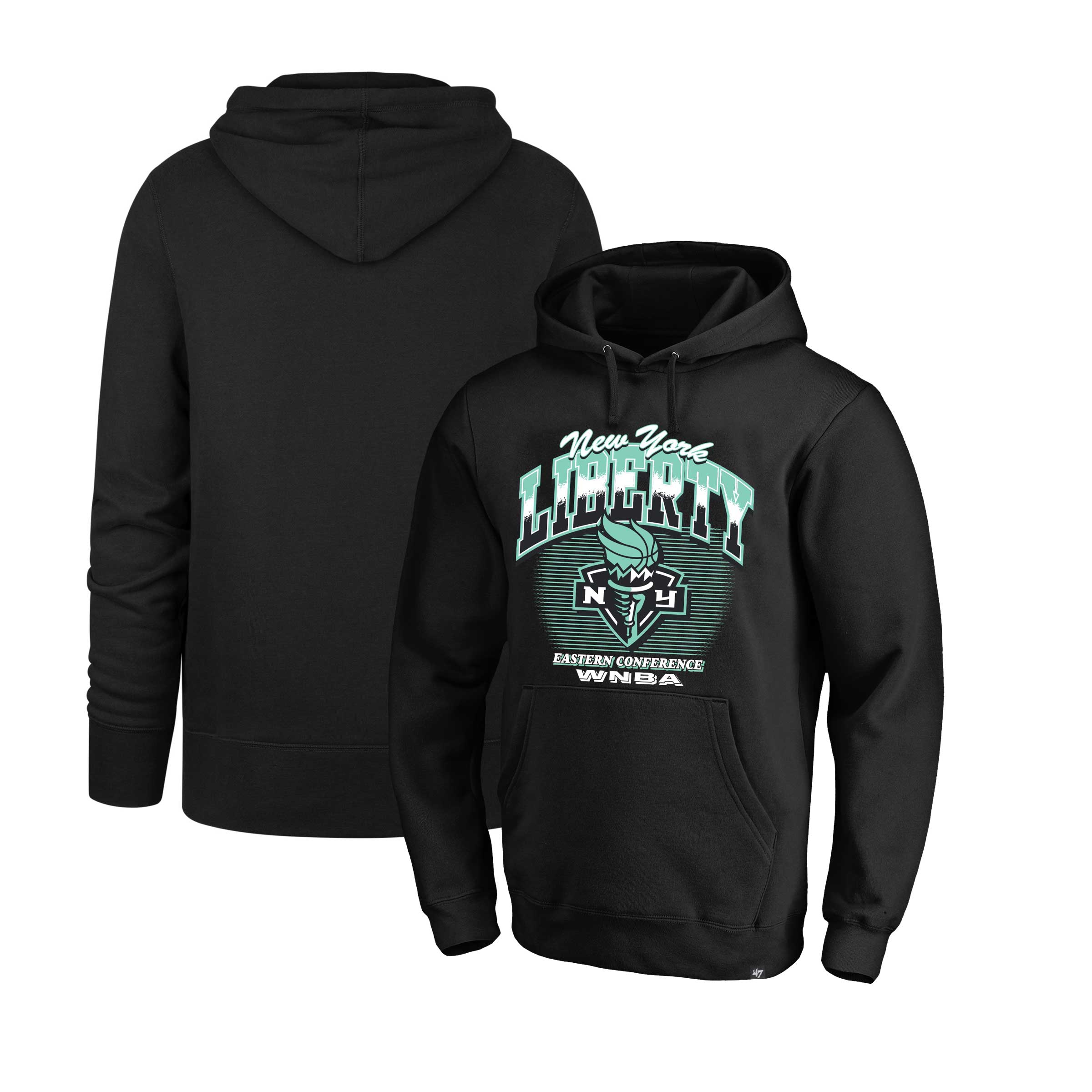 Men’s ’47 Black New York Liberty Big & Tall Headline Hoodie Men’s ’47 Black New York Liberty Big & Tall Headline Hoodie