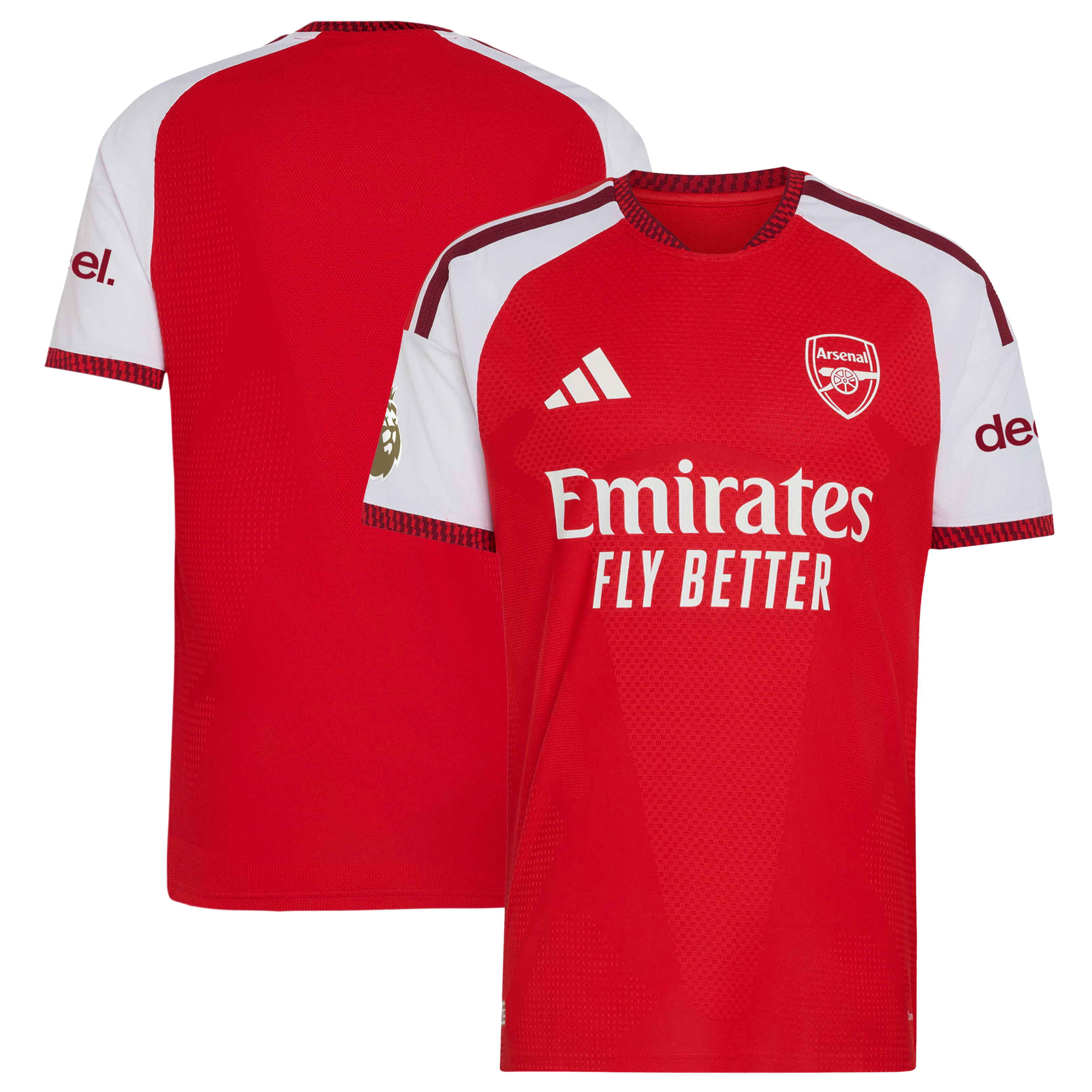 Men's adidas Red Arsenal 2026/27 Home Authentic Jersey