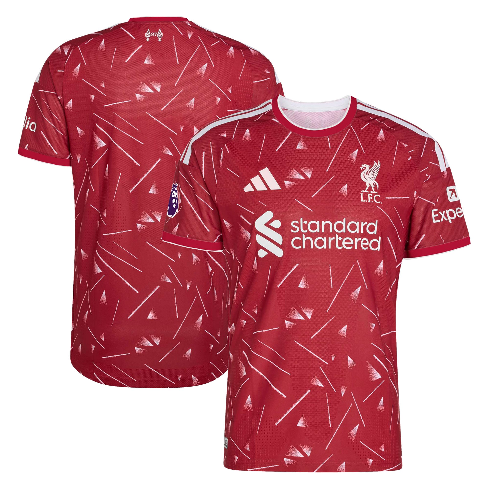 Men's adidas Red Liverpool 2026/27 Home On-Field Authentic Sponsor Patch Jersey
