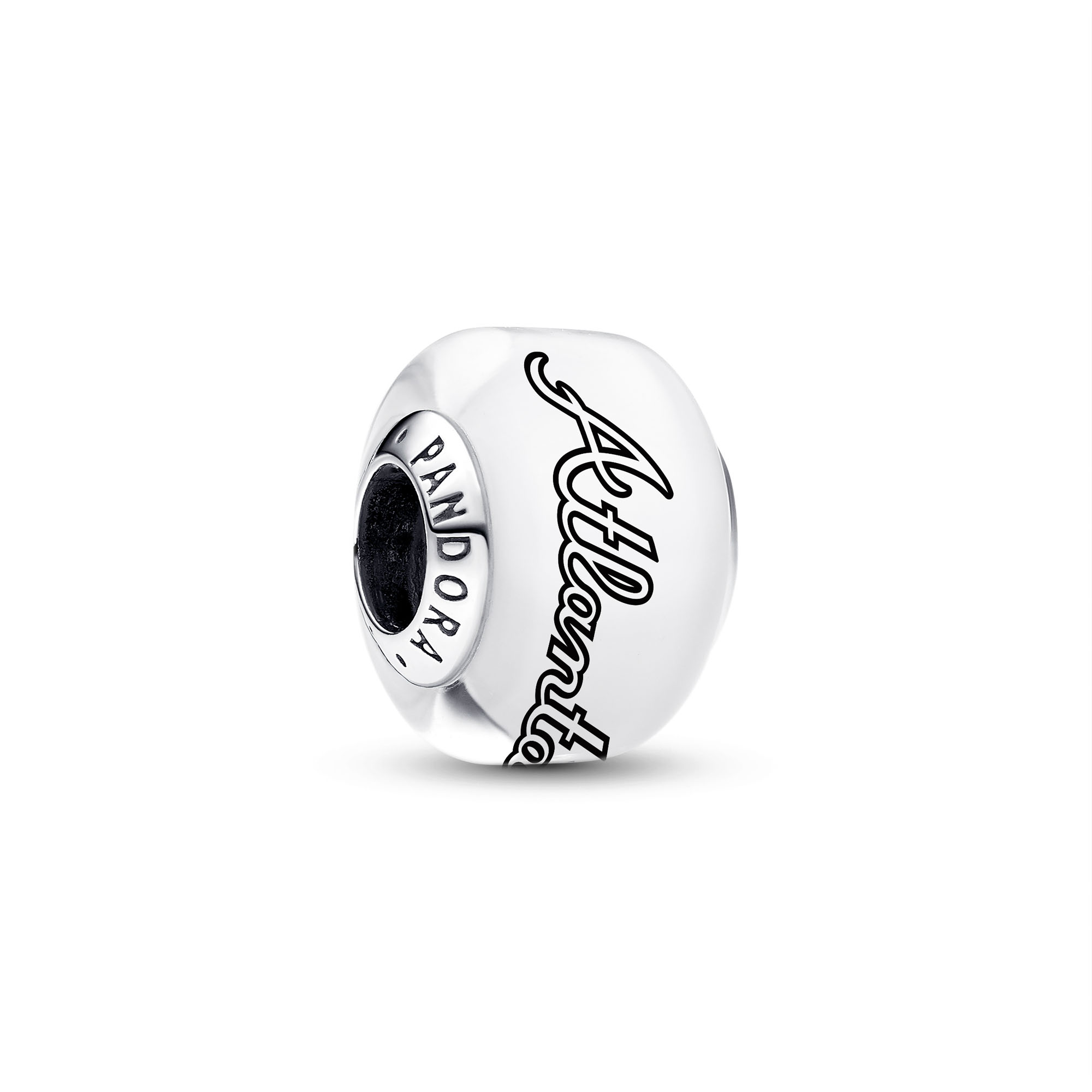 Pandora Atlanta Braves Glass Murano Charm