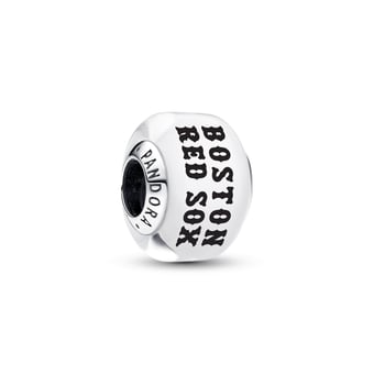 Pandora Boston Red Sox Glass Murano Charm