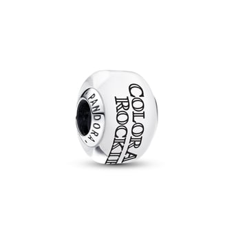 Pandora Colorado Rockies Glass Murano Charm