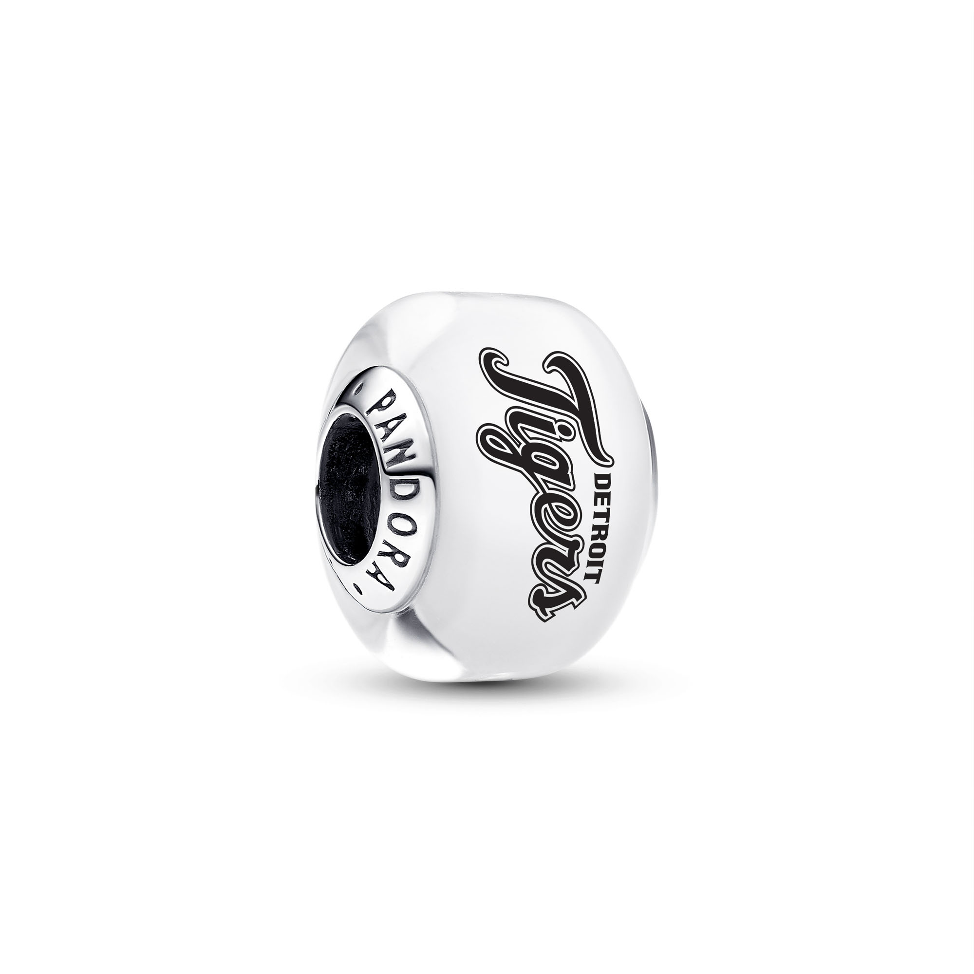 Pandora Detroit Tigers Glass Murano Charm
