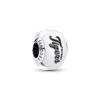 Pandora Detroit Tigers Glass Murano Charm