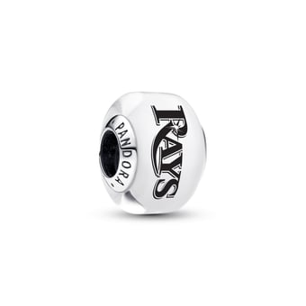 Pandora Tampa Bay Rays Glass Murano Charm