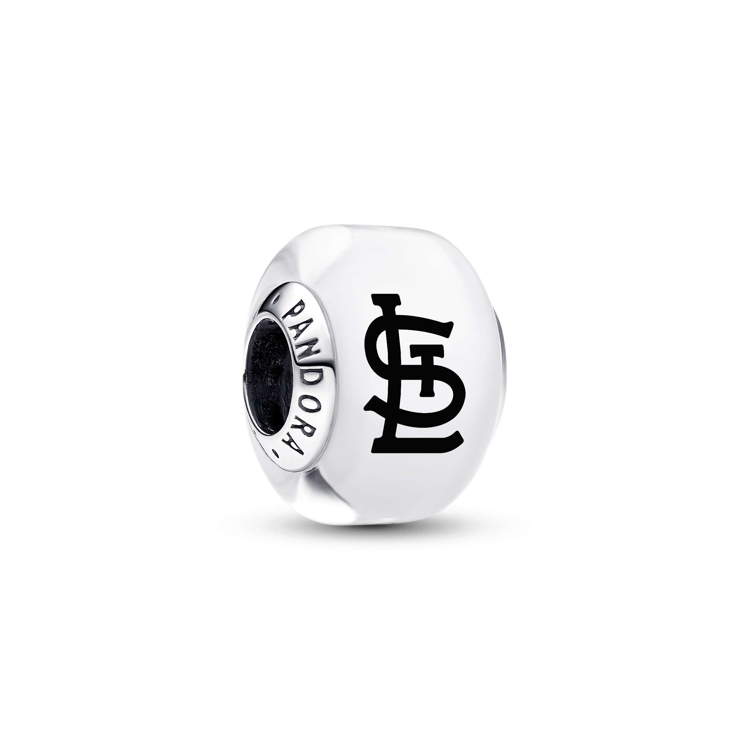 Pandora St. Louis Cardinals Glass Murano Charm