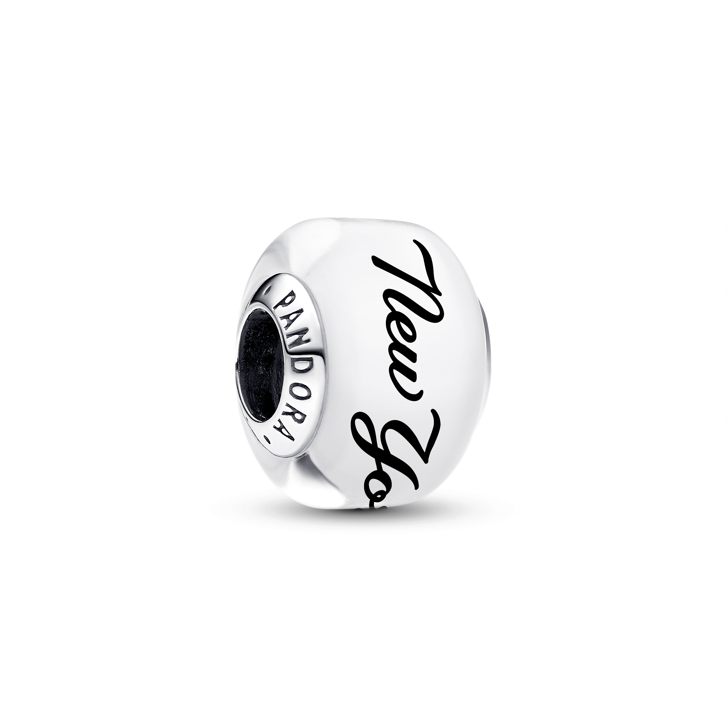 Pandora New York Yankees Glass Murano Charm