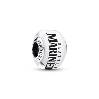 Pandora Seattle Mariners Glass Murano Charm