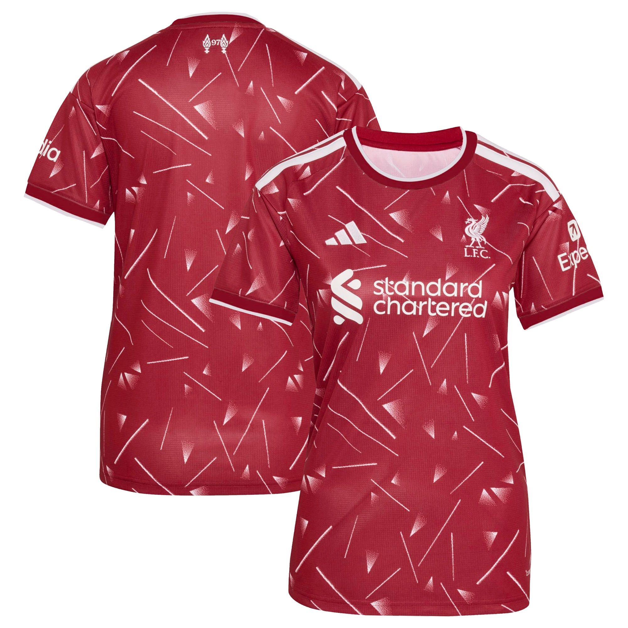 Women's adidas Red Liverpool 2026/27 Home Replica Jersey