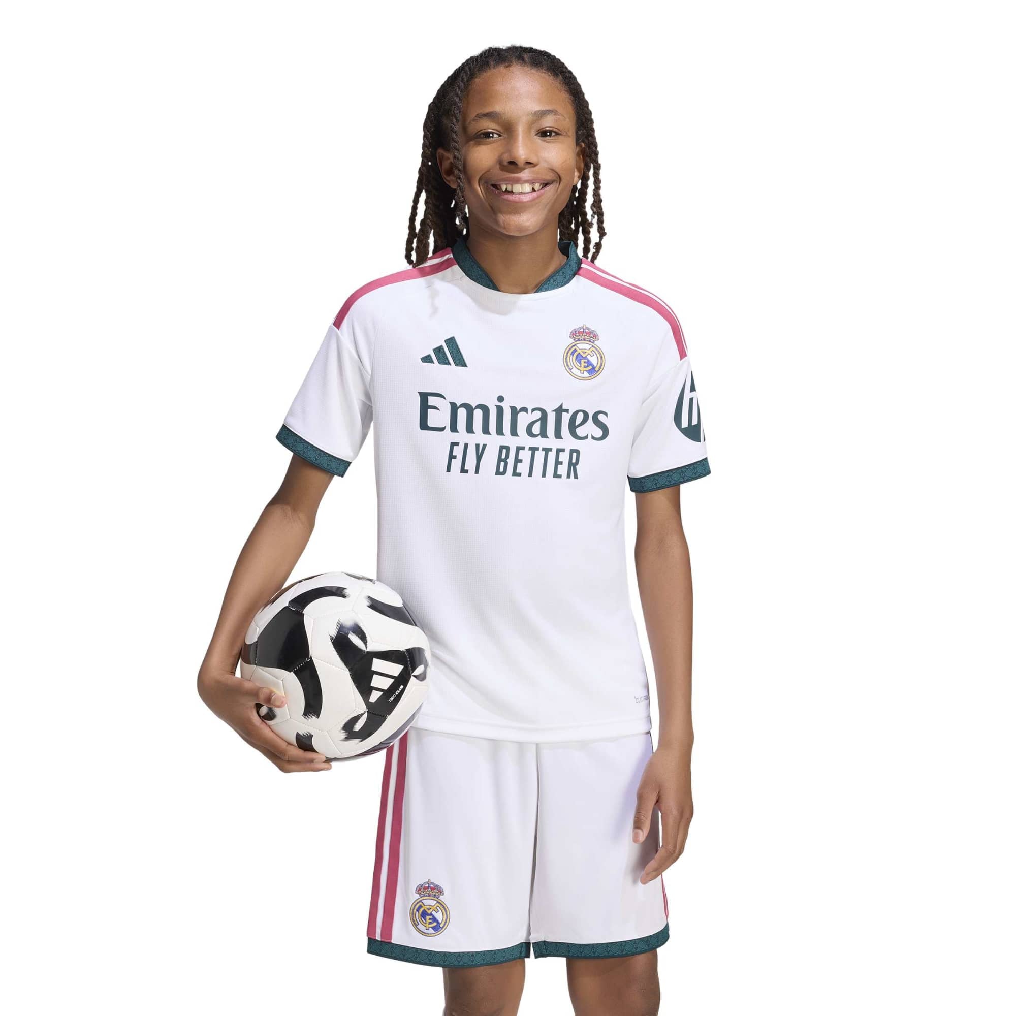 Youth adidas White Real Madrid 2026/27 Home Replica Jersey