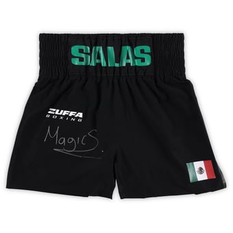 Ricardo Adan Salas Rodriguez Zuffa Boxing 04 Autographed Bout-Worn Shorts