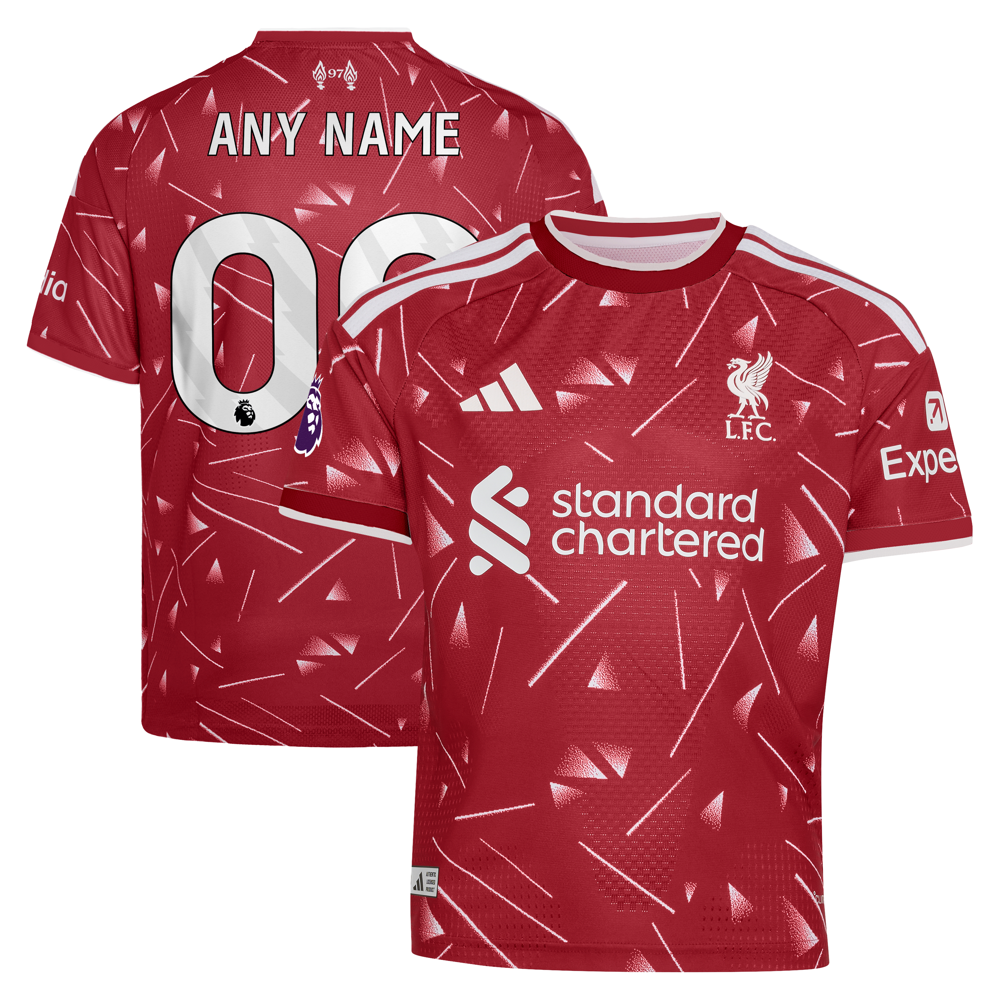 Youth adidas  Red Liverpool 2026/27 Home On-Field Authentic Custom Jersey