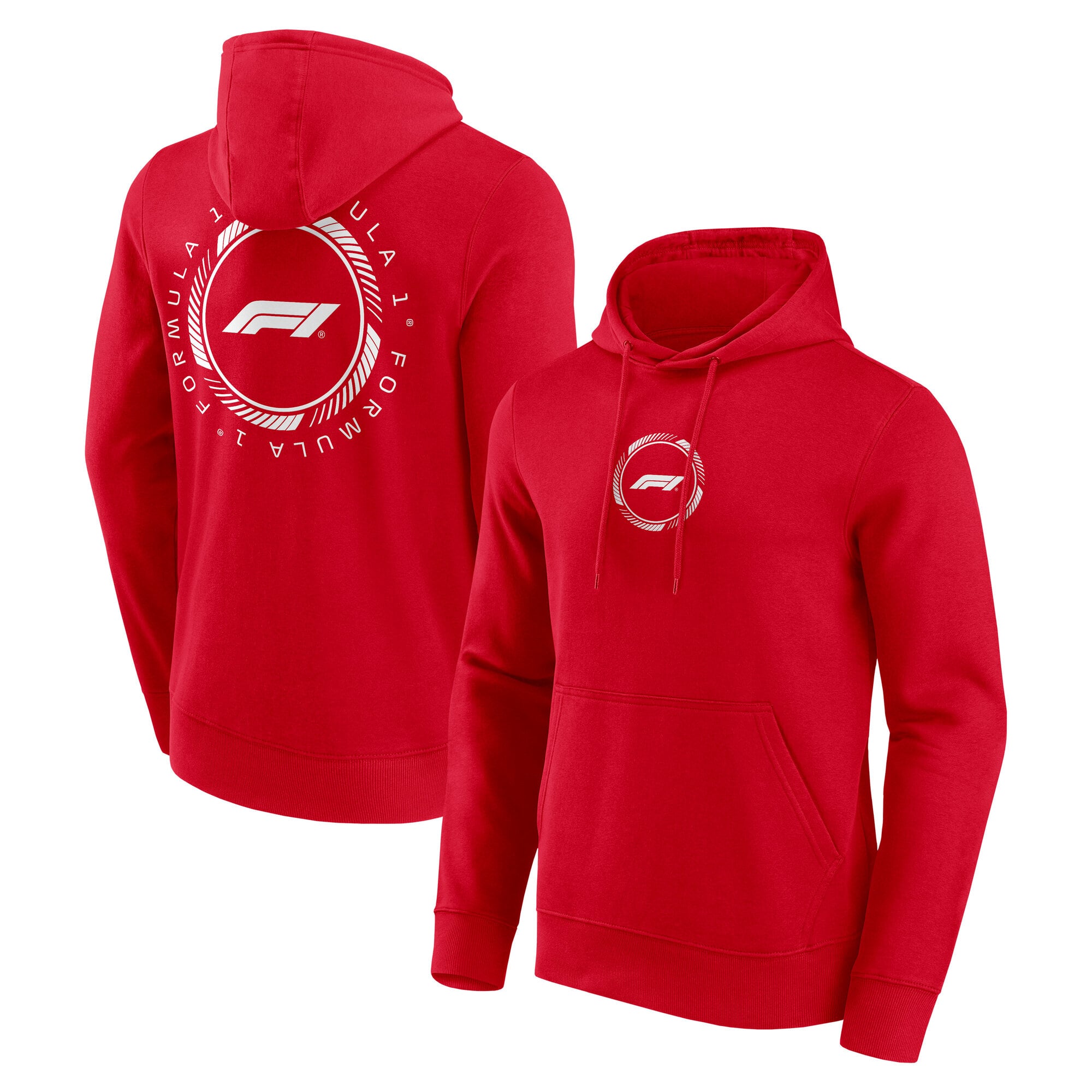 Formula 1 Loop Graphic Hoodie - Red - Mens