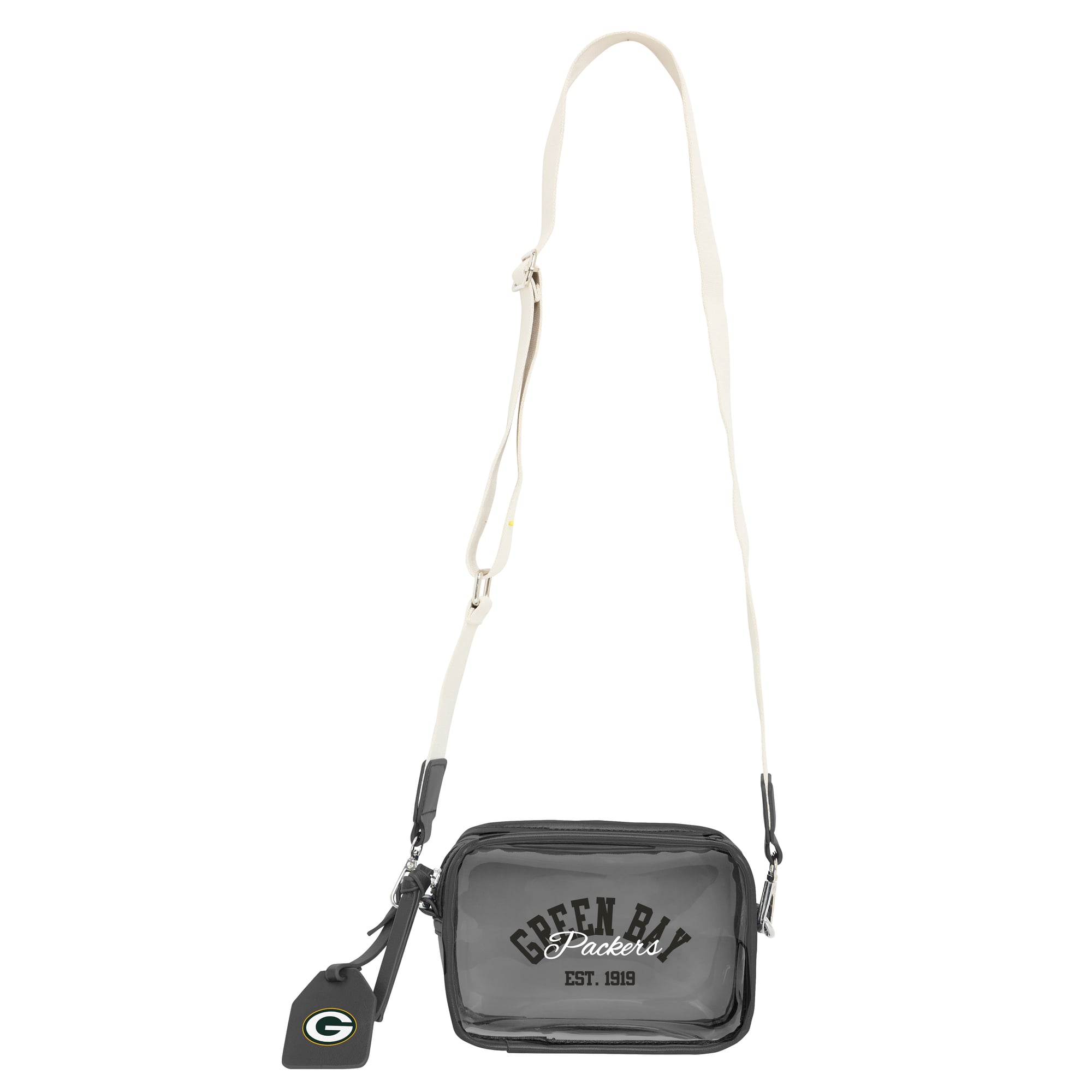 WEAR by Erin Andrews Green Bay Packers Sheer Color Crossbody Bag