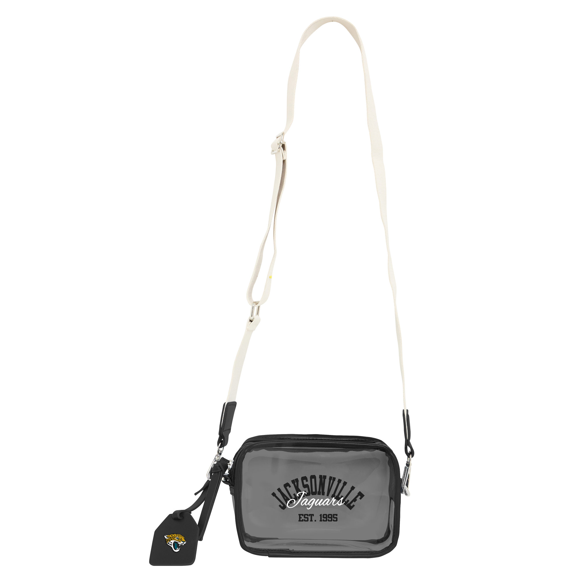 WEAR by Erin Andrews Jacksonville Jaguars Sheer Color Crossbody Bag