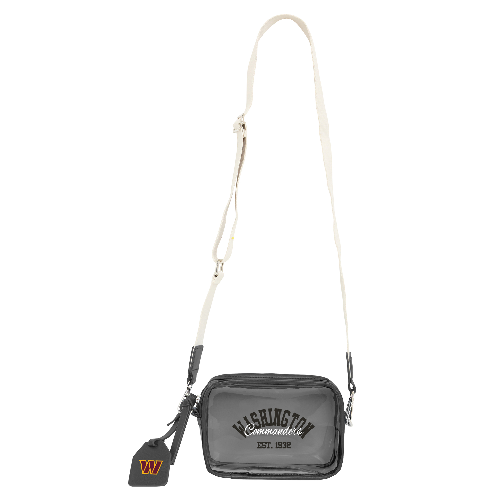 WEAR by Erin Andrews Washington Commanders Sheer Color Crossbody Bag