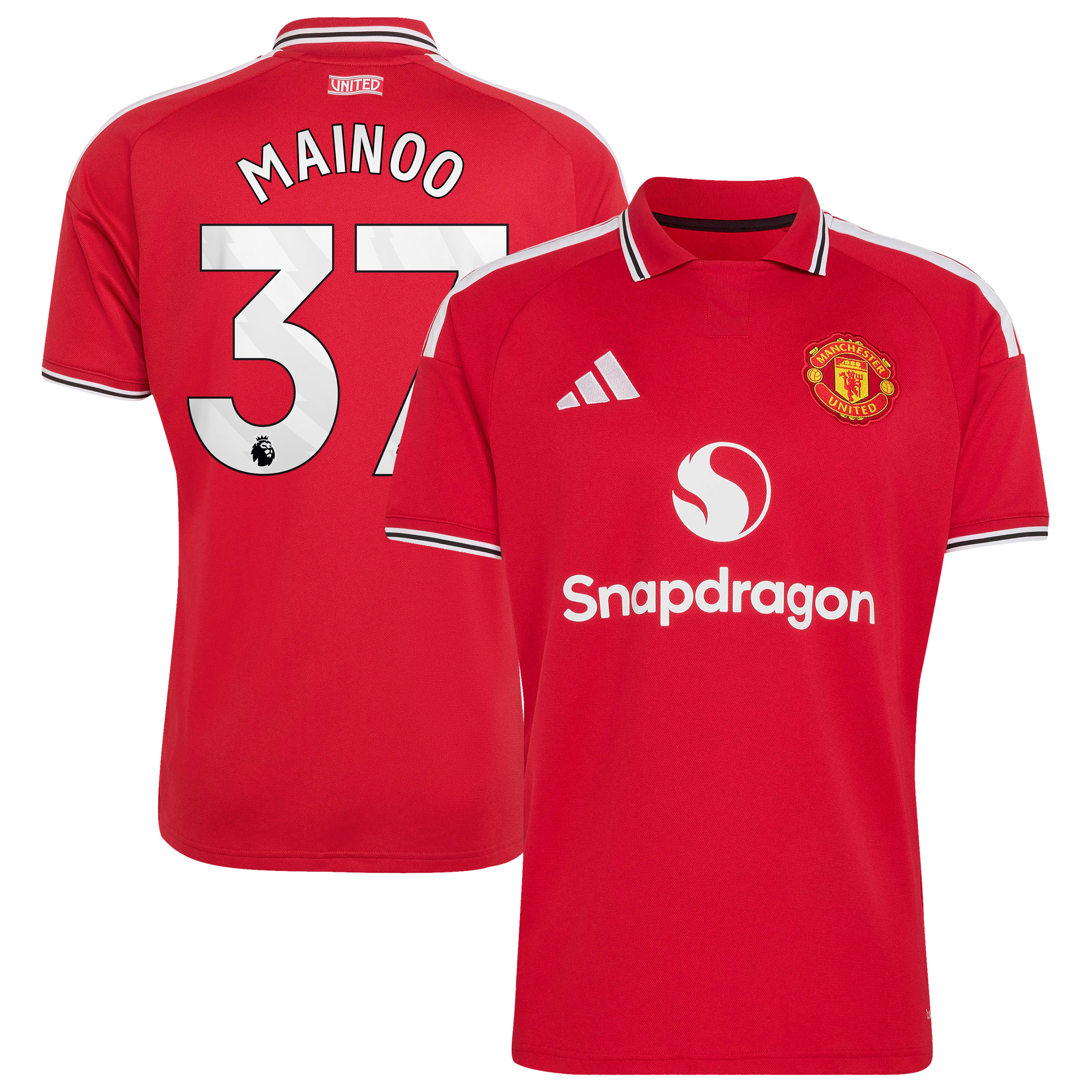Men's adidas Kobbie Mainoo Red Manchester United 2026/27 Home Replica Jersey
