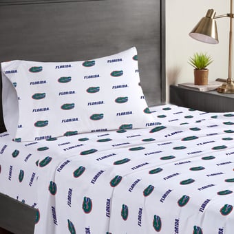 Pegasus Florida Gators Three-Piece Twin Sheet Set