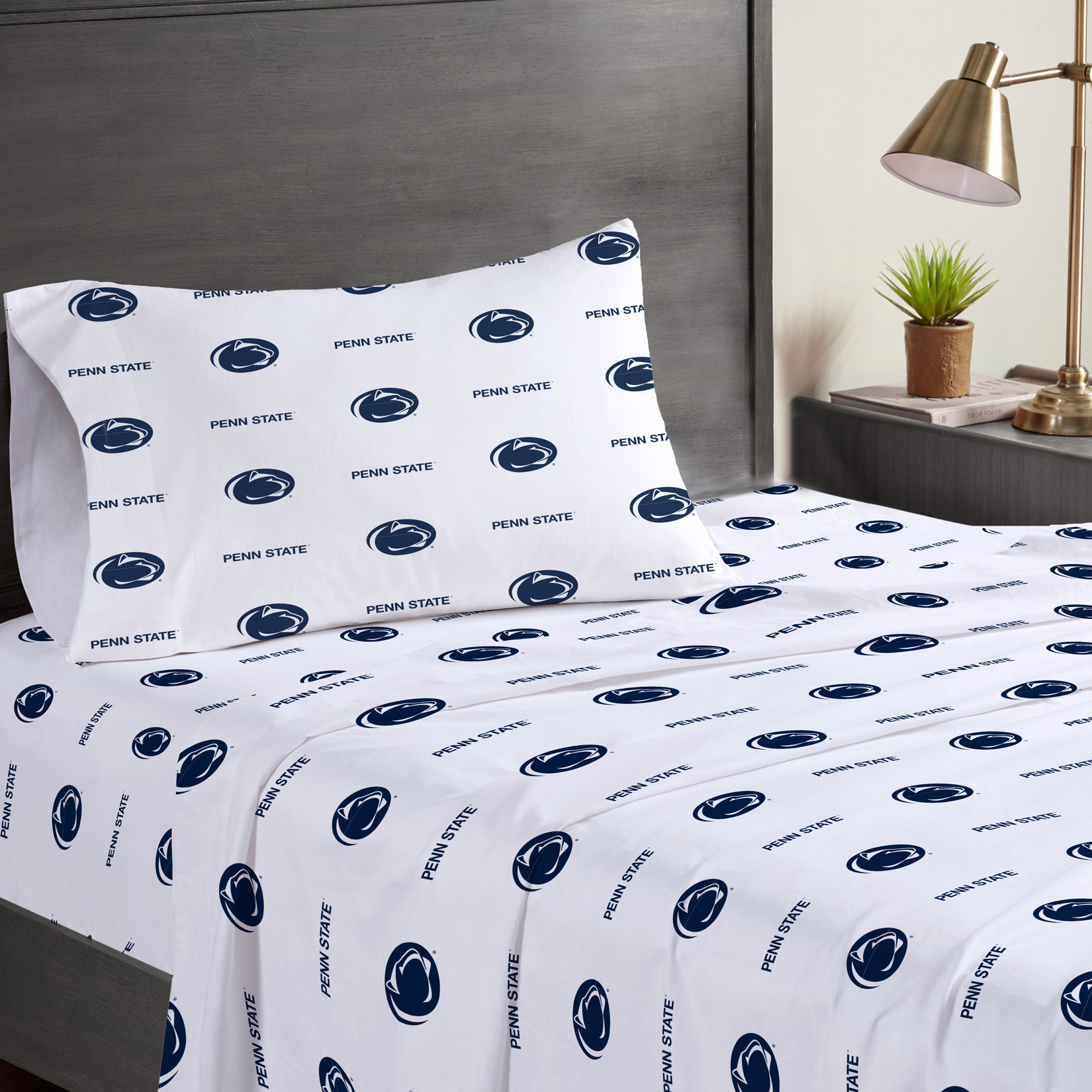 Pegasus Penn State Nittany Lions Three-Piece Twin Sheet Set