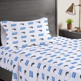 Pegasus Orlando Magic Three-Piece Twin Sheet Set