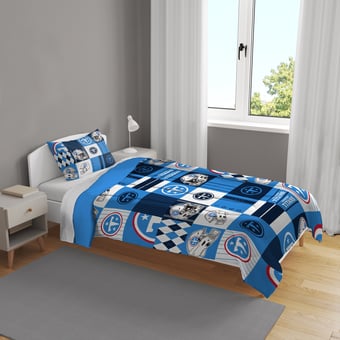 Pegasus Tennessee Titans Patchwork Plaid Two-Piece Twin/Twin XL Bed in a Bag Set