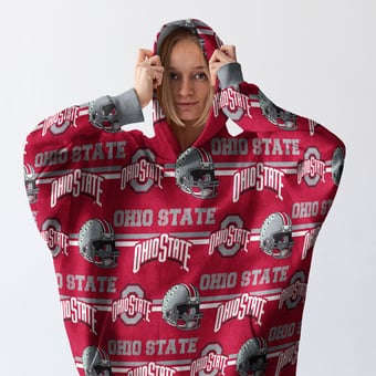 Pegasus Ohio State Buckeyes Wave Ultra Soft Fan Cape