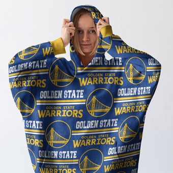 Pegasus Golden State Warriors Wave Ultra Soft Fan Cape