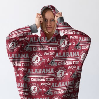 Pegasus Alabama Crimson Tide Wave Ultra Soft Fan Cape