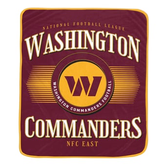 Pegasus Washington Commanders Spotlight Arch 60" x 70" Ultra Soft Throw Blanket