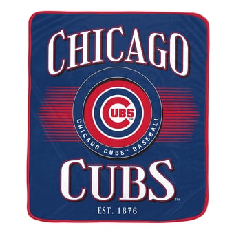 "Pegasus Chicago Cubs Spotlight Arch 60"" x 70"" Ultra Soft Throw Blanket"