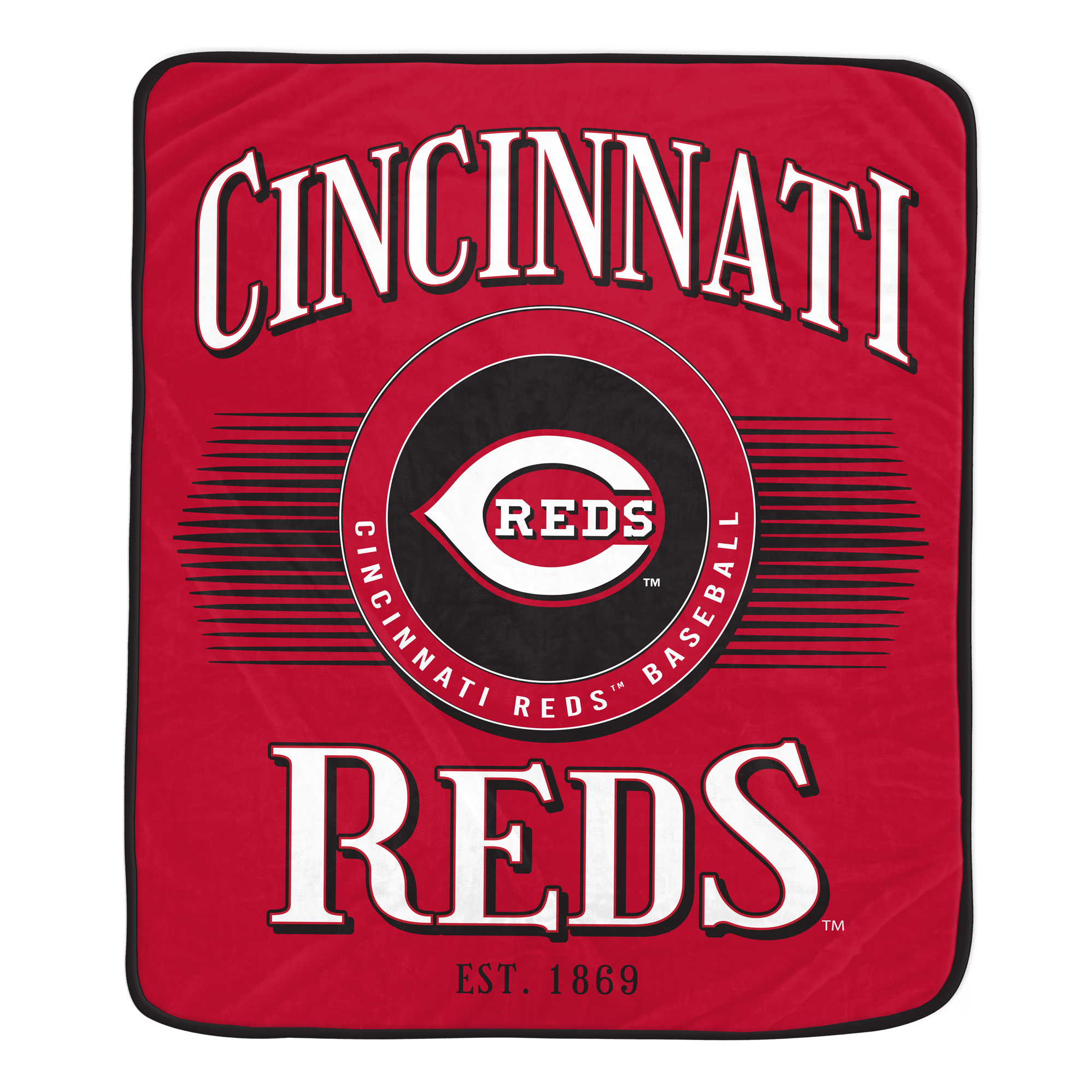 Pegasus Cincinnati Reds Spotlight Arch 60" x 70" Ultra Soft Throw Blanket